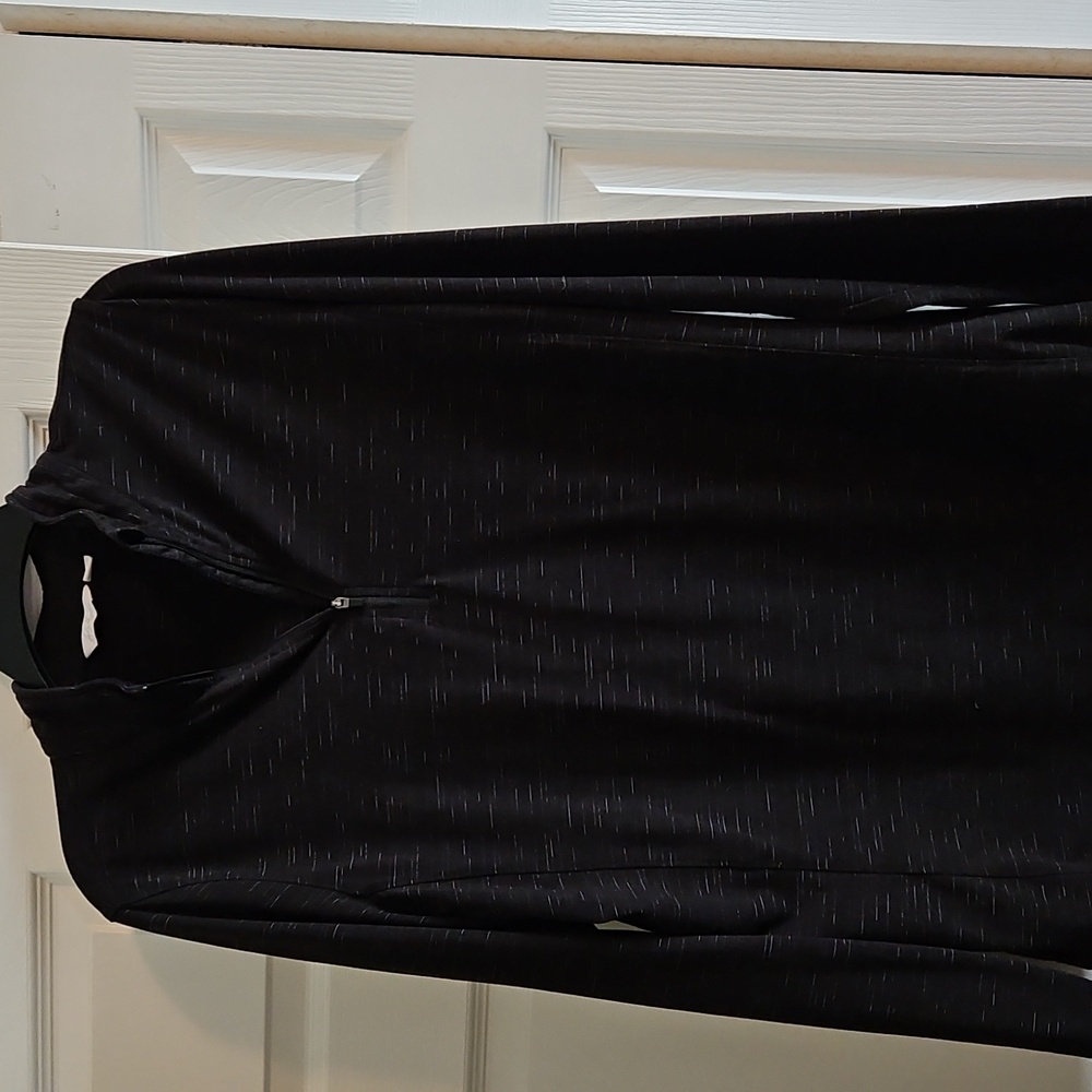 Lady Hagen Black Long Sleeve Top Size L